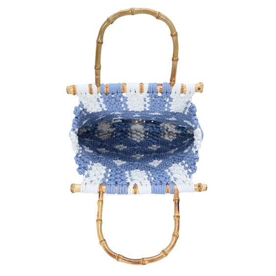 Naomi Macrame Patterned Tote Bag