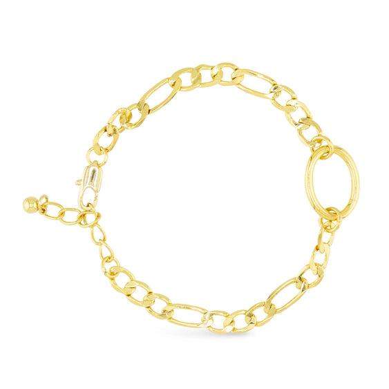 Add A Charm Gold Bracelet