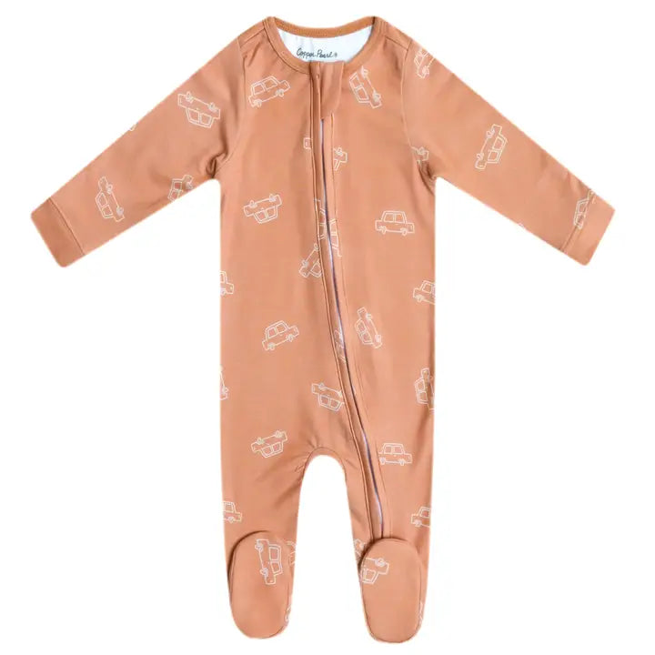 Zip Up Footie Pajama