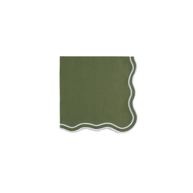 Wavy Lane - Sage Napkin