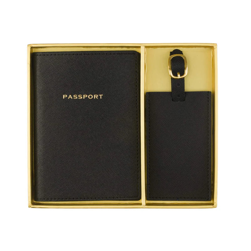 Classic Black Travel Gift Set