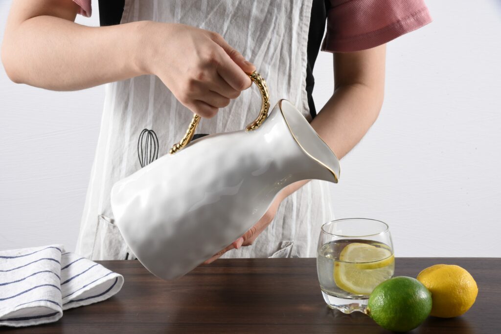 Water Pitcher - Golden Salerno