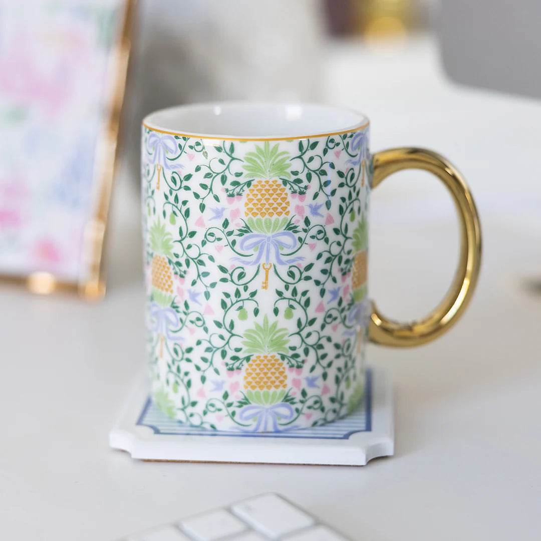 Ceramic Mug- Pineapple Charm