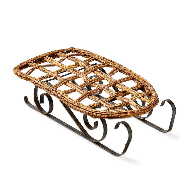 Vine Sleigh Decor