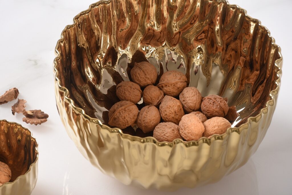Gold Large Bowl