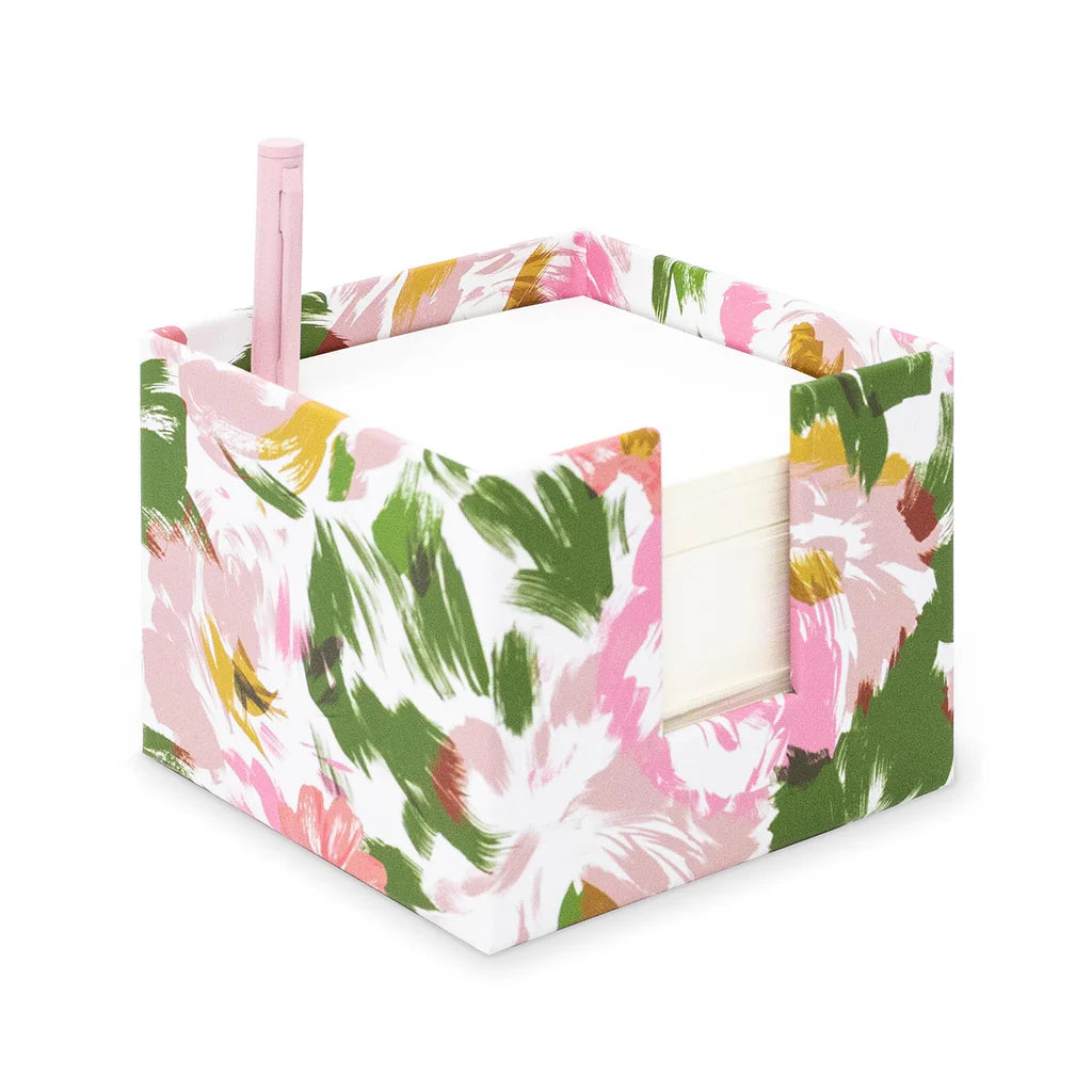 Hidden Garden Notecube Pen Set