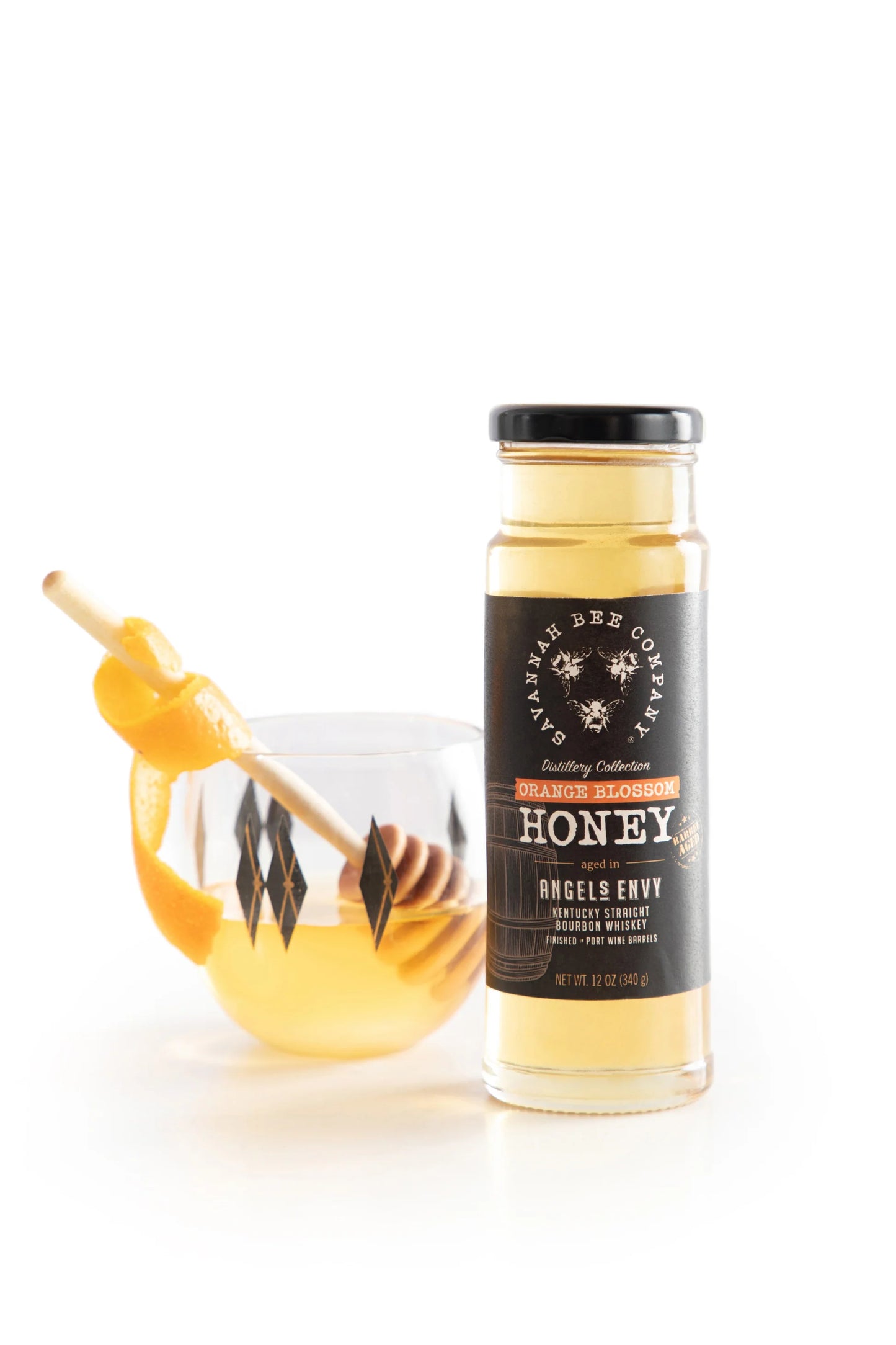 Savannah Bee Port Bourbon Barrel Aged Orange Blossom Honey