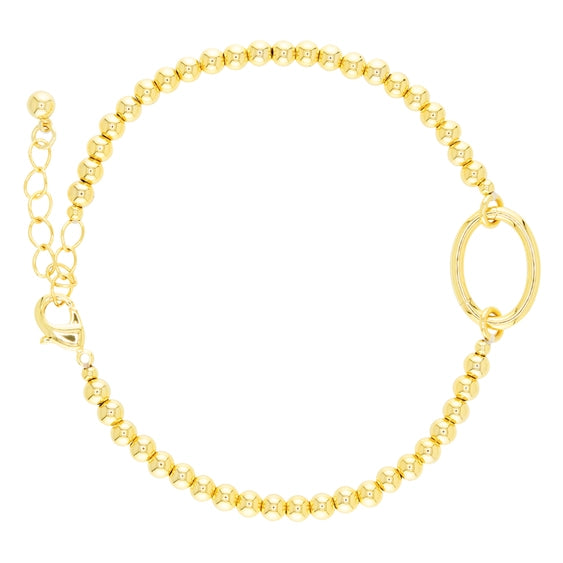 Add A Charm Gold Bracelet