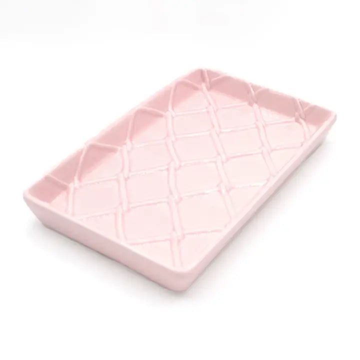 Textured Guest Towel Tray