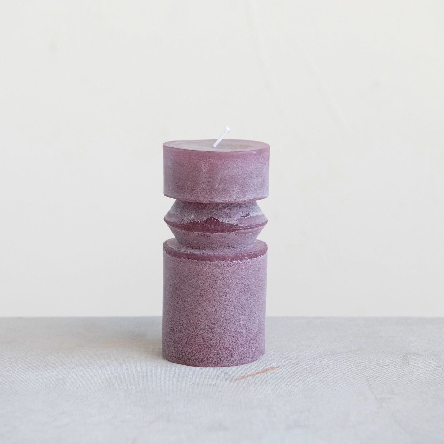 Unscented Totem Pillar Candle