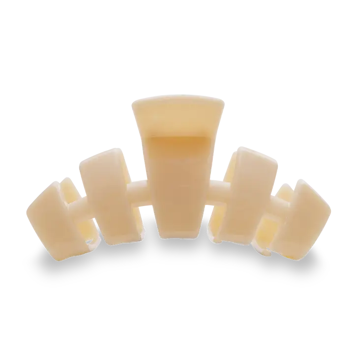 Classic Almond Beige Claw Clip