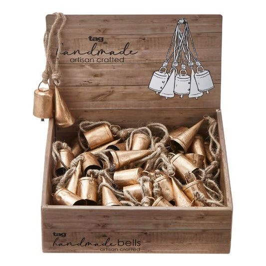 Mini Gold Hanging Bells Assortment