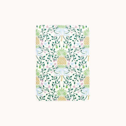 Mini Notebook- Pineapple Charm