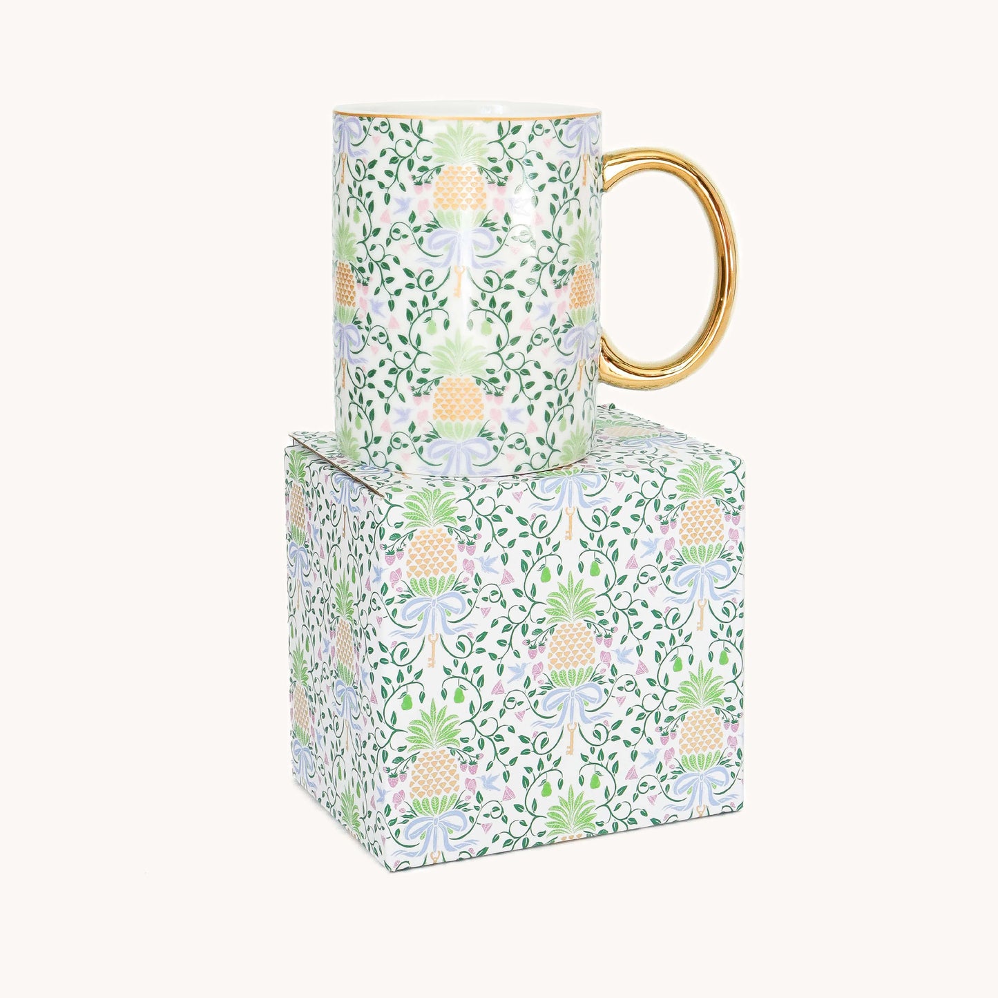 Ceramic Mug- Pineapple Charm