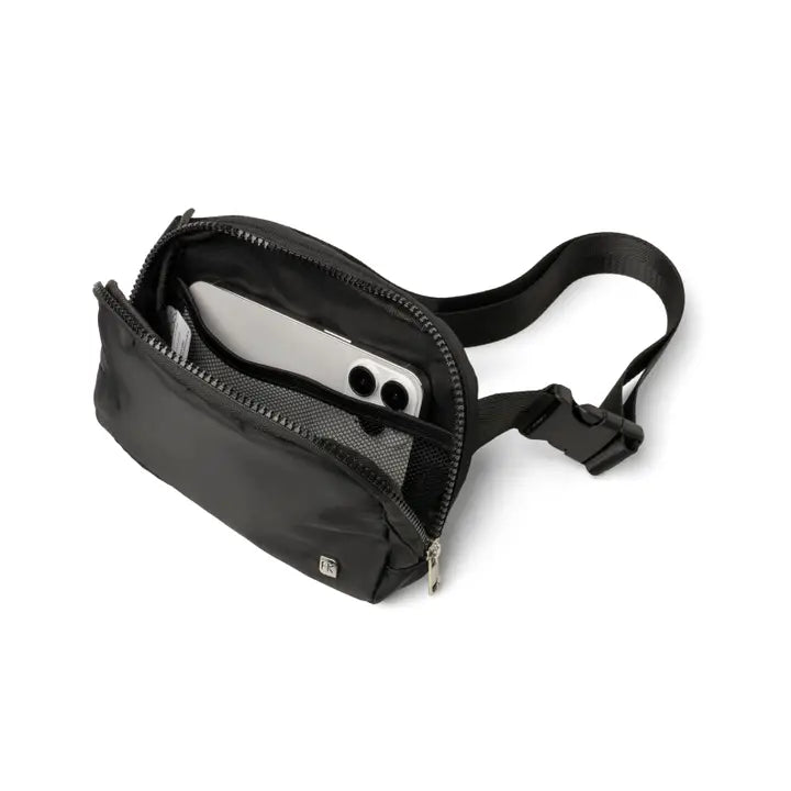 Kedzie Black Airlight Belt Bag