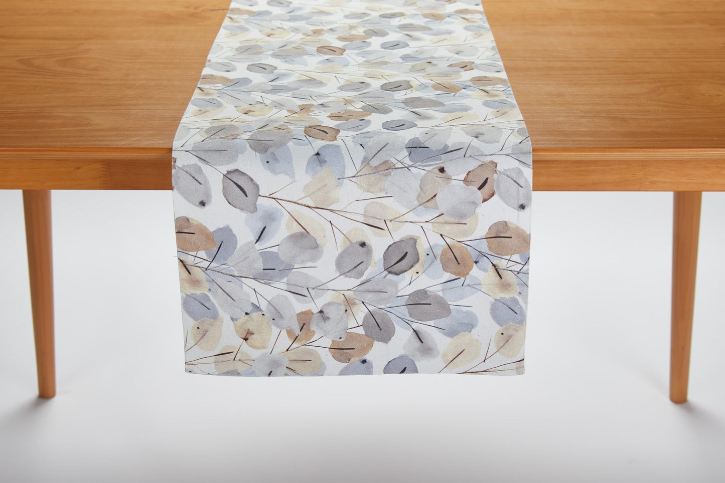 Brushed Leaves Table Runner