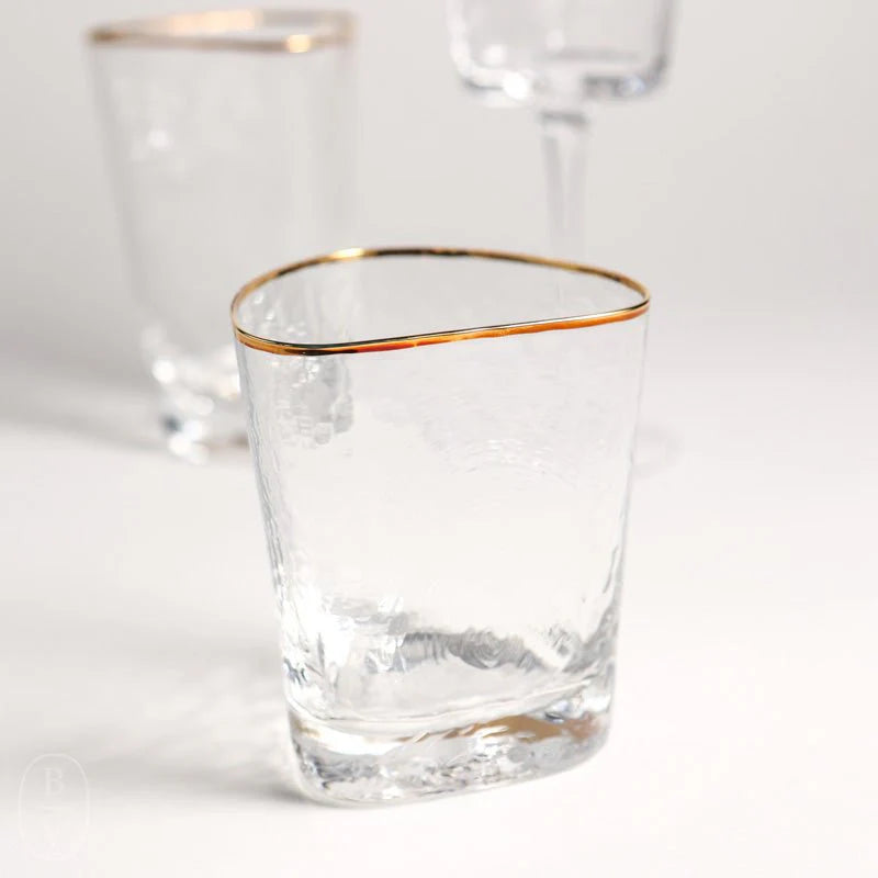 Aperitivo Triangular Double Old Fashioned Glass