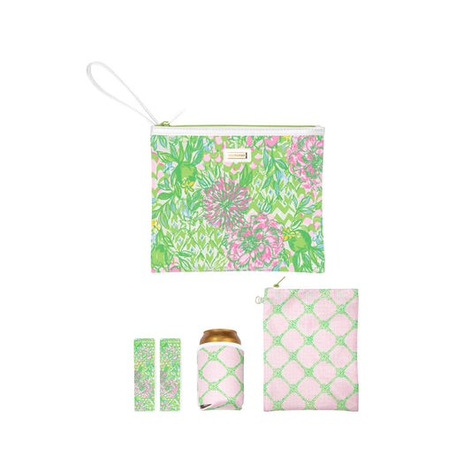 Beach Day Pouch, Lime Feeling Good