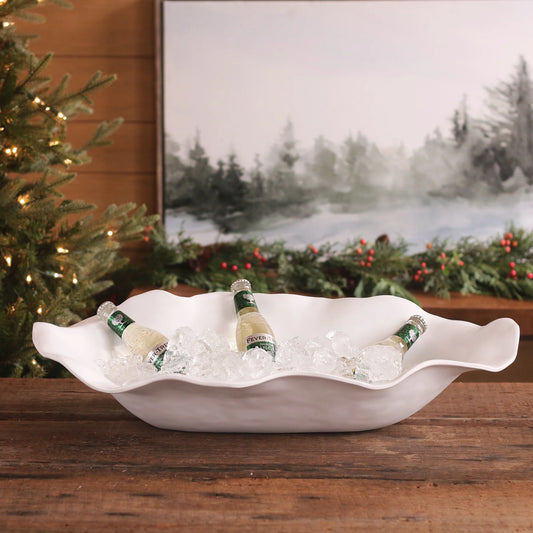 Vida Nube Extra Large Oval Centerpiece