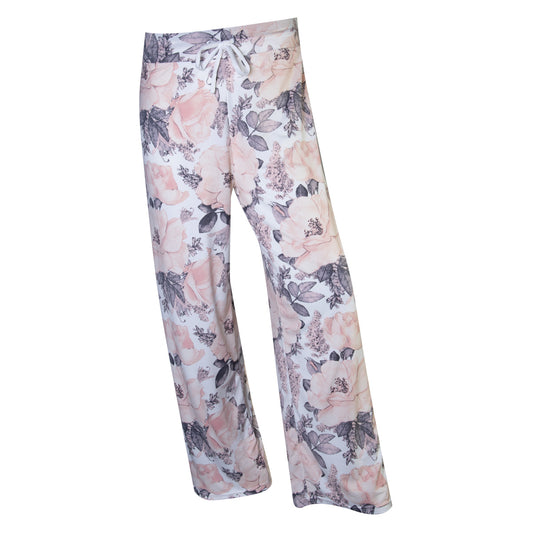 Pale Peony Pajama Pants