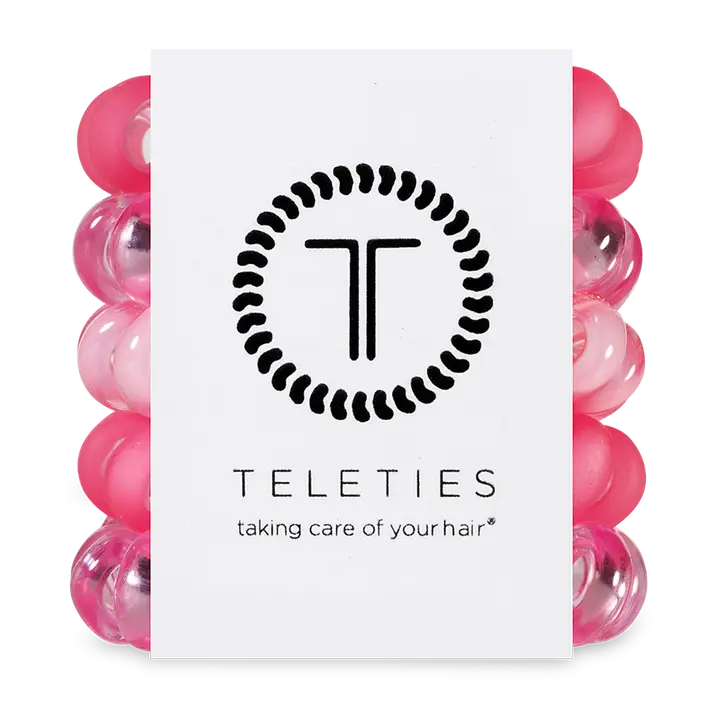 Pretty in Pink Tiny Hair Ties