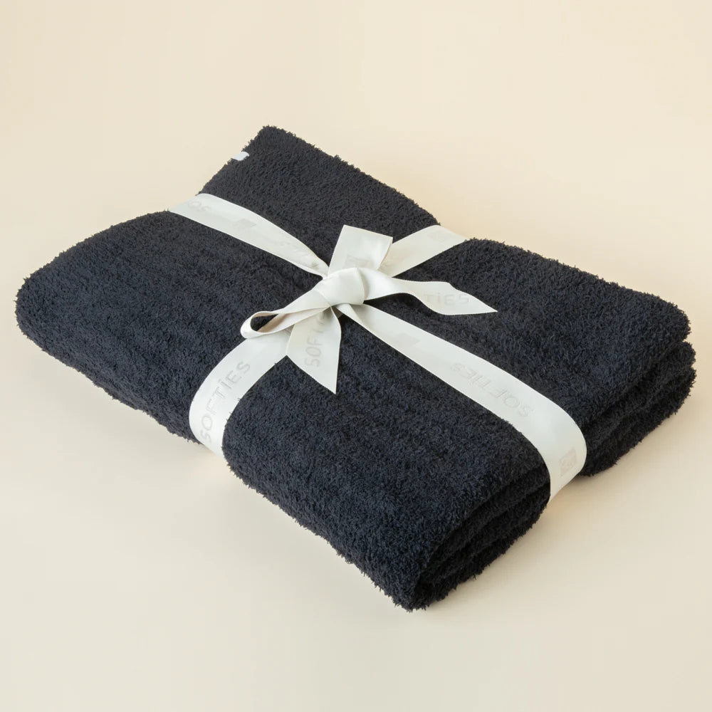 50" x 70" Solid Rib Marshmallow Blanket
