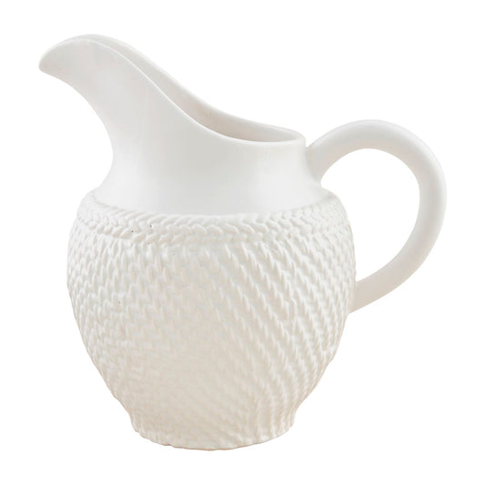 Woven Ceramic Pitcher