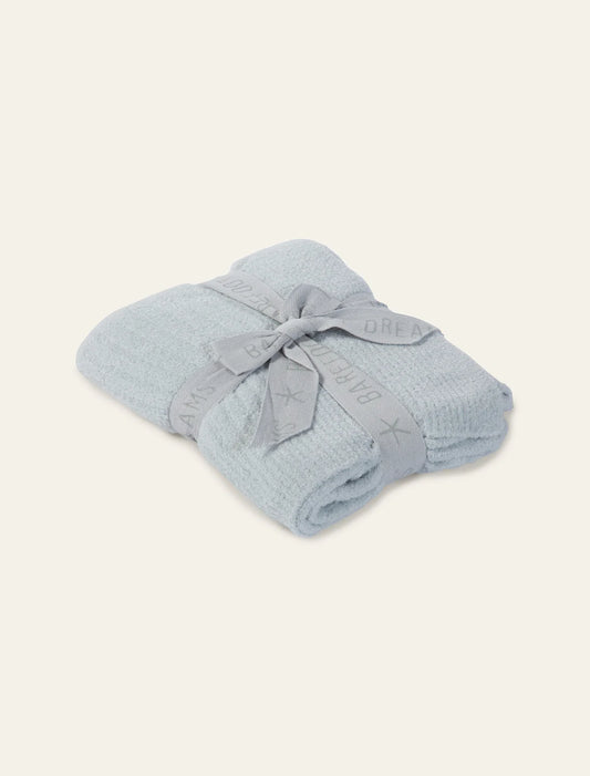 Cozychic Lite Ribbed Baby Blanket - Blue