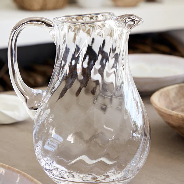 Ottica Glass Pitcher