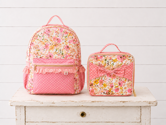 Bree Backpack - Pink Posy Parade