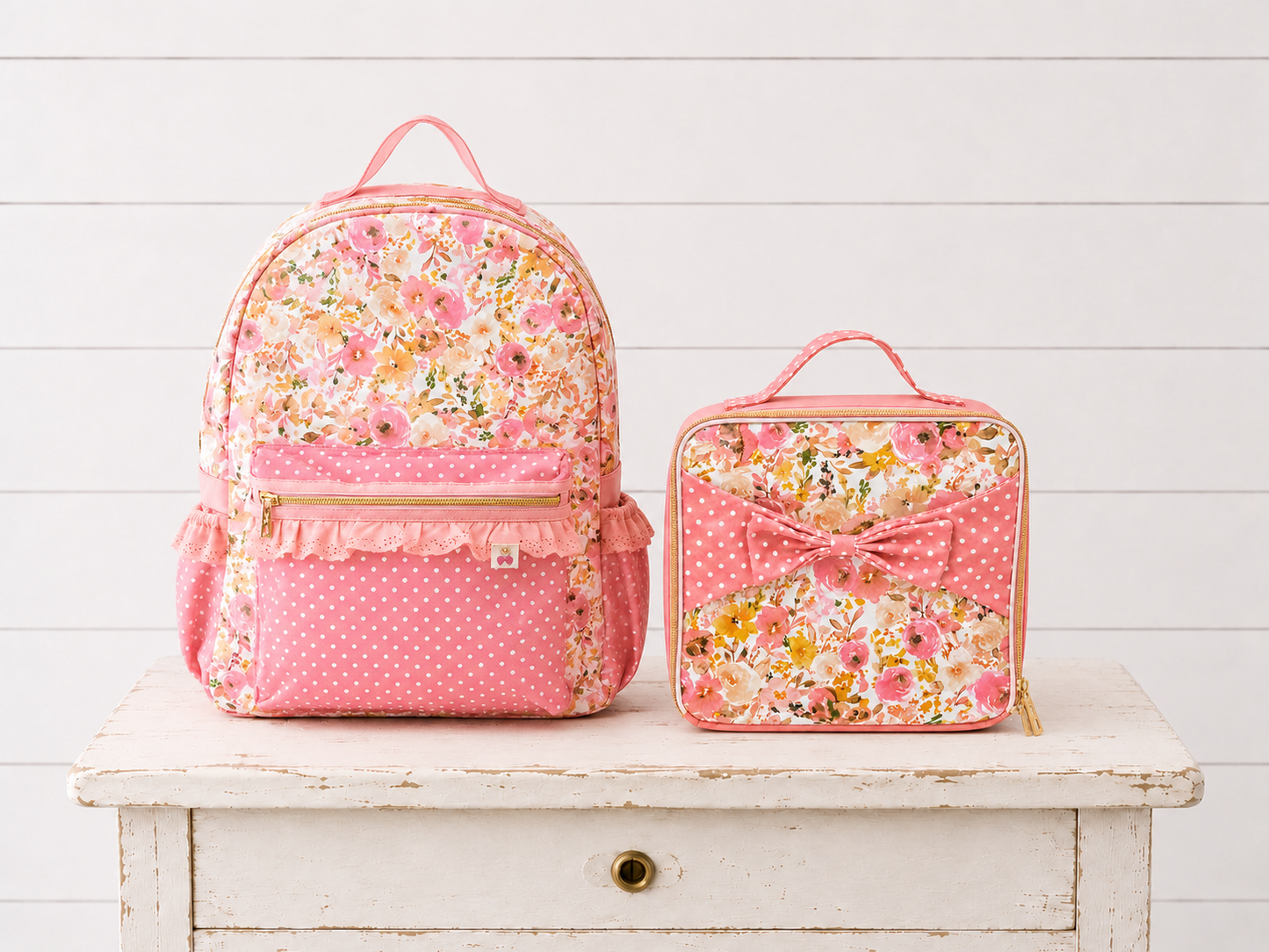 Bree Lunchbox - Pink Posy Parade