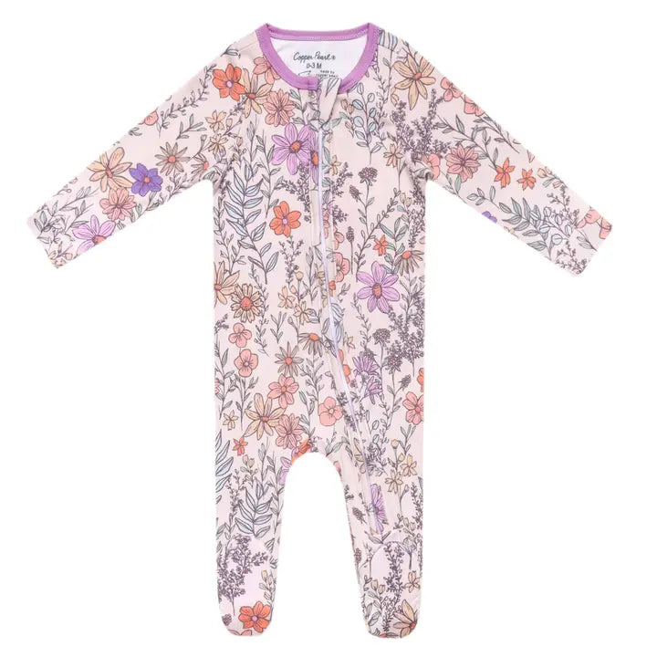 Zip Up Footie Pajama