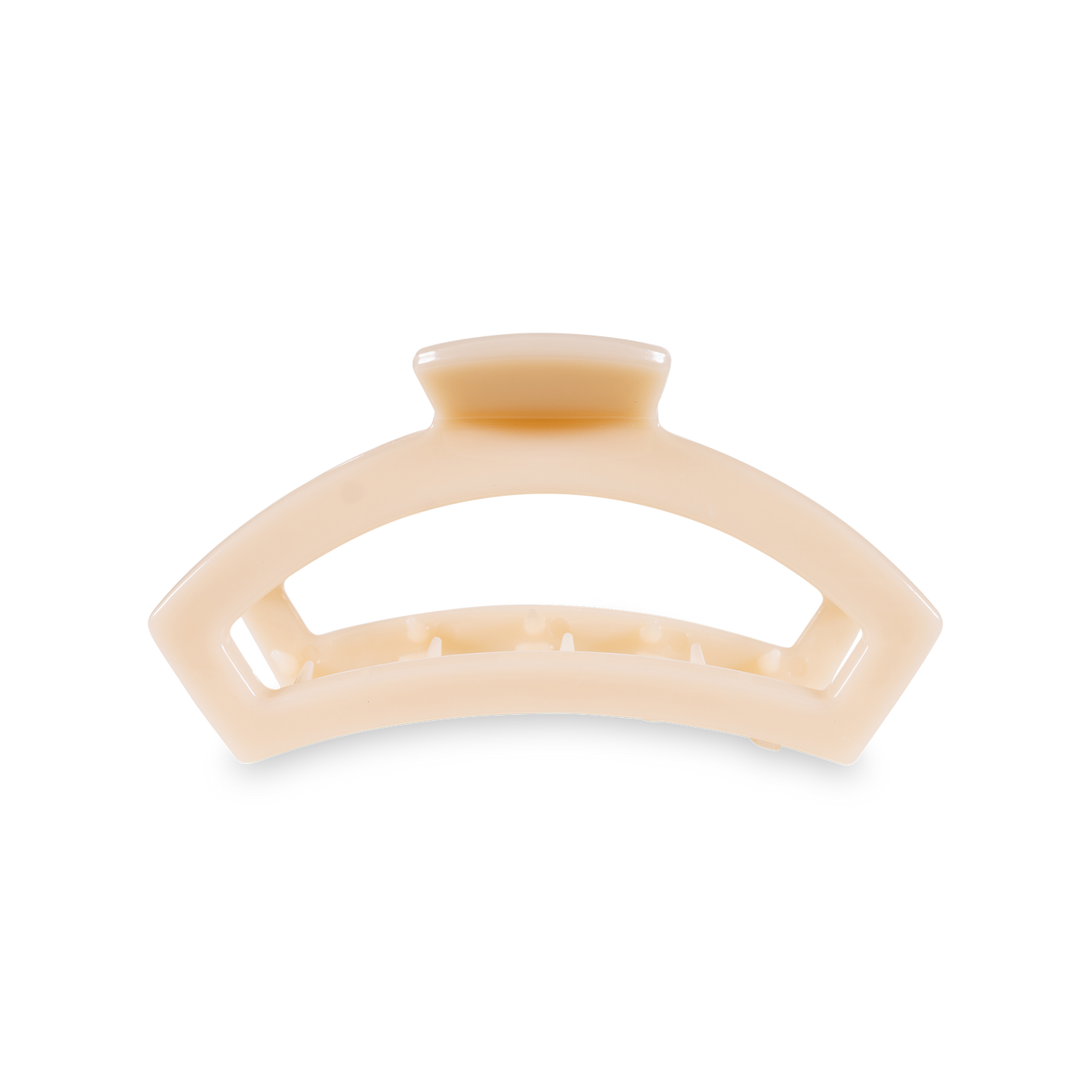 Open Almond Beige Hair Clip