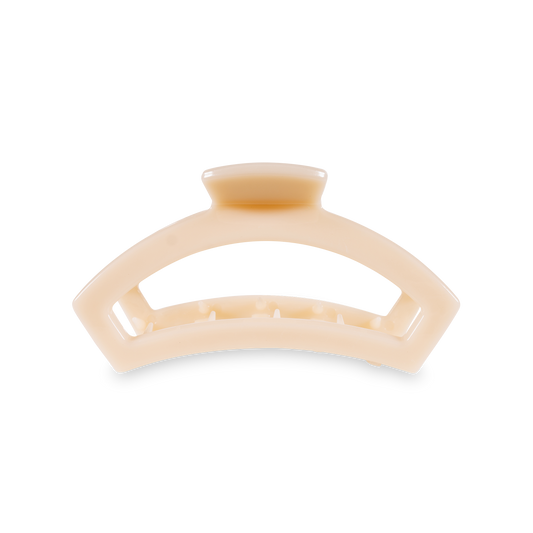 Open Almond Beige Hair Clip