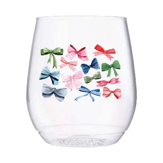 Bows 14 oz Stemless Wine Tossware