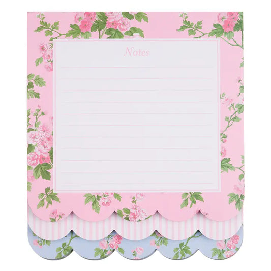 Laura Ashely - Garden Blooms Layers Notepad 6X8