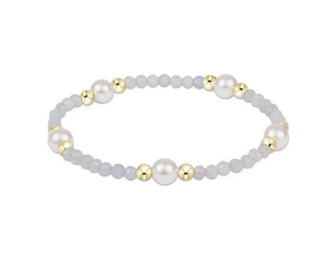 Purpose Pearl 6mm Gem Bracelet - Pink Opal