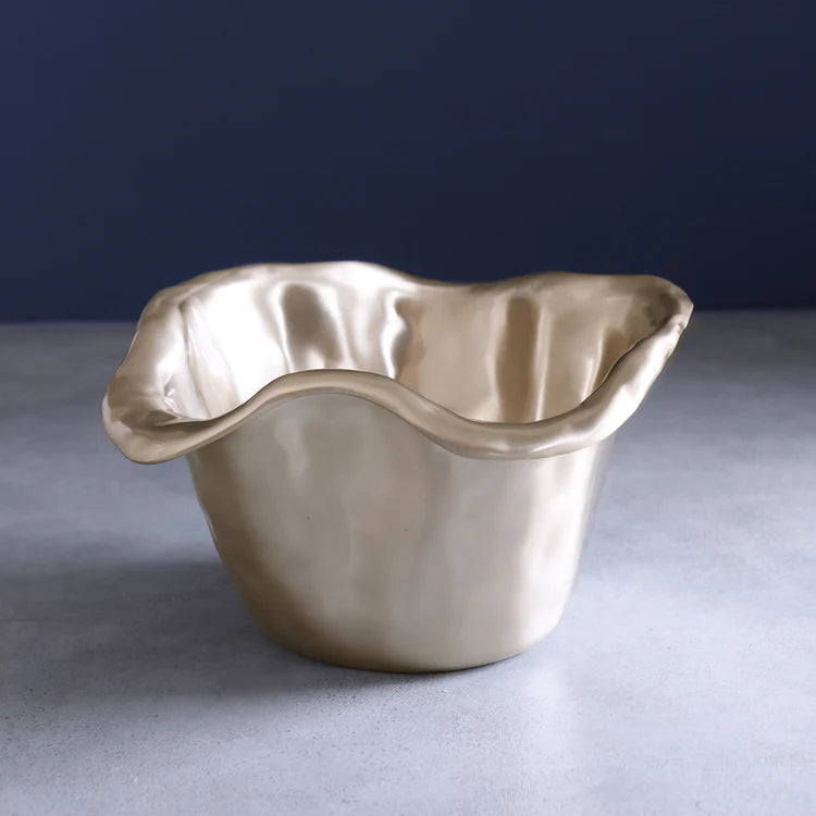 Sierra Modern Vento Ice Bucket-Gold