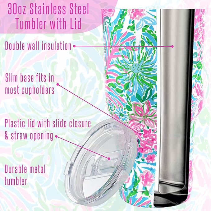 Insulated Tumbler, Leaf it Wild