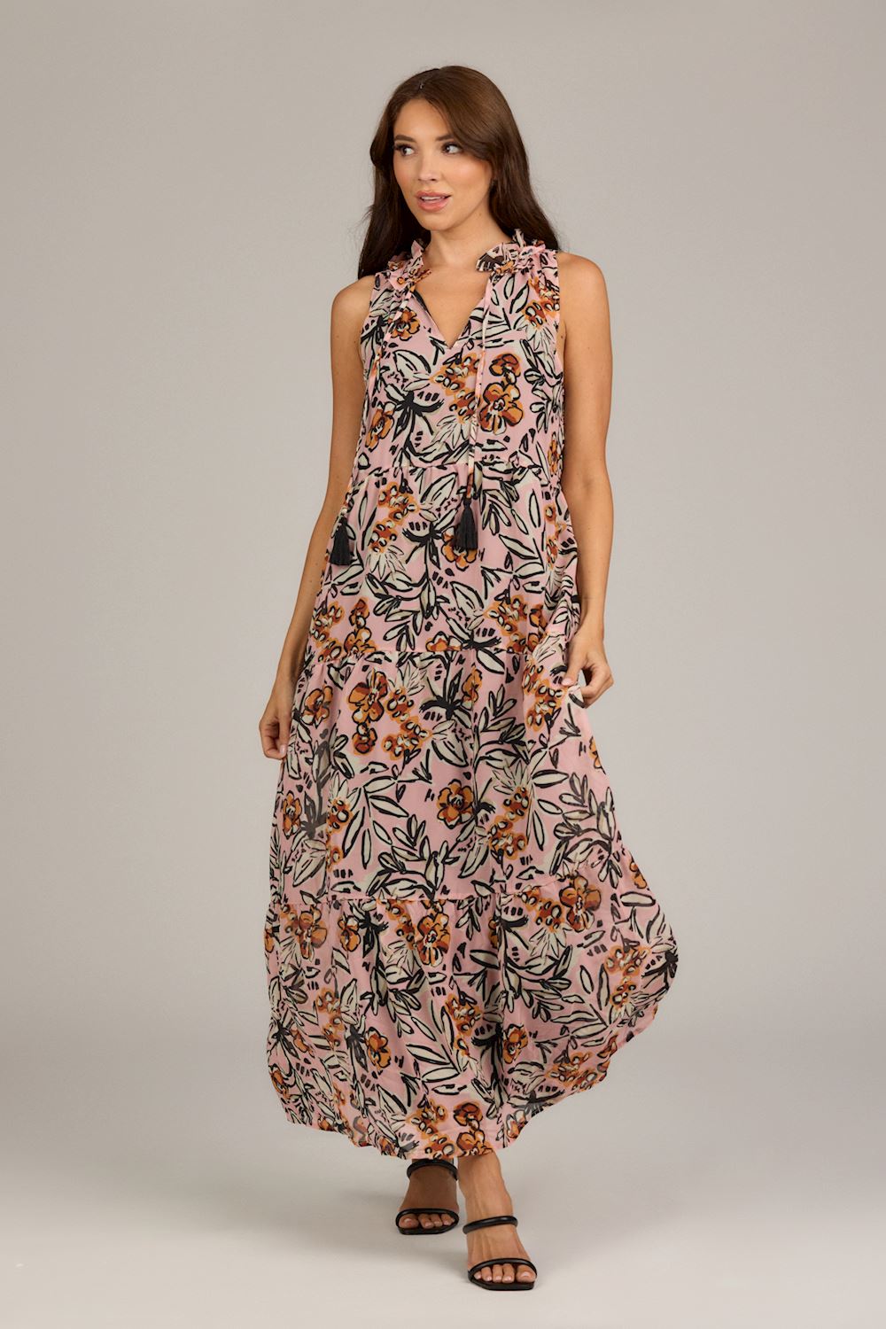 Magnolia Maxi Dress Pink