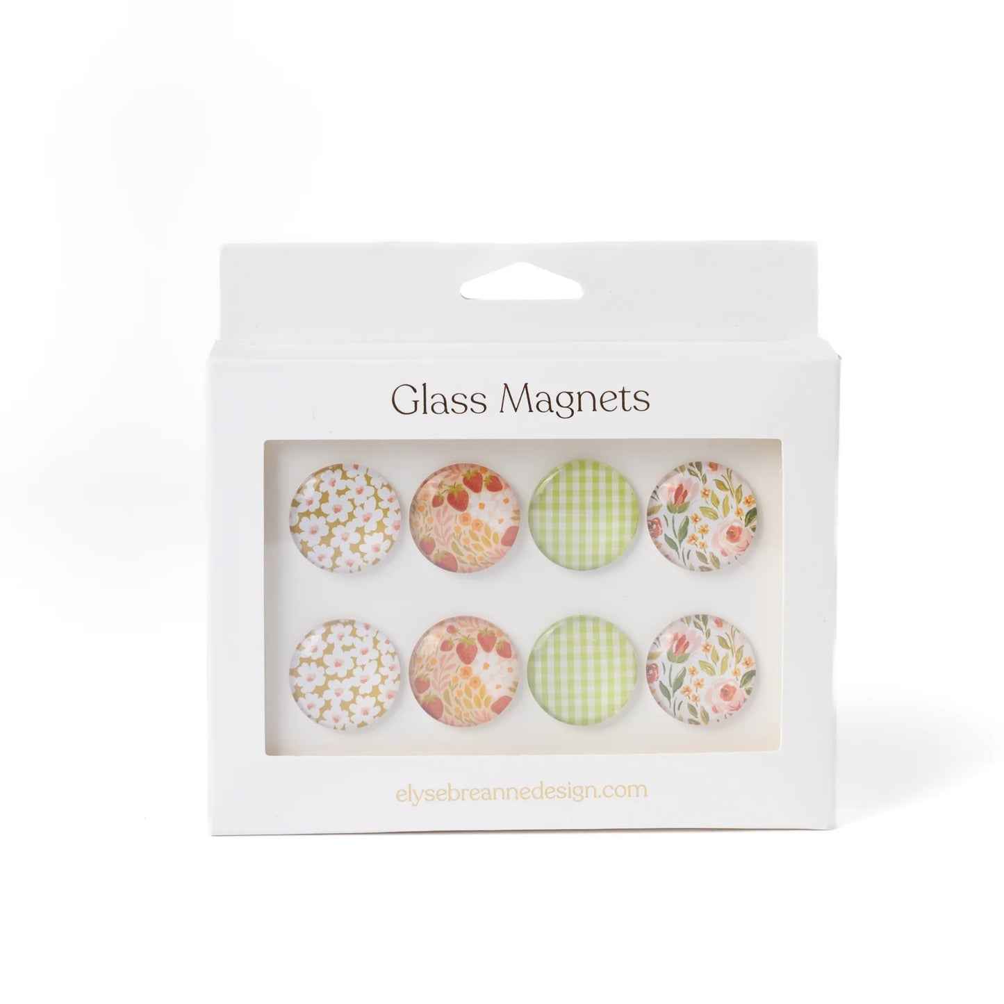 Spring & Fall Tones Glass Magnets