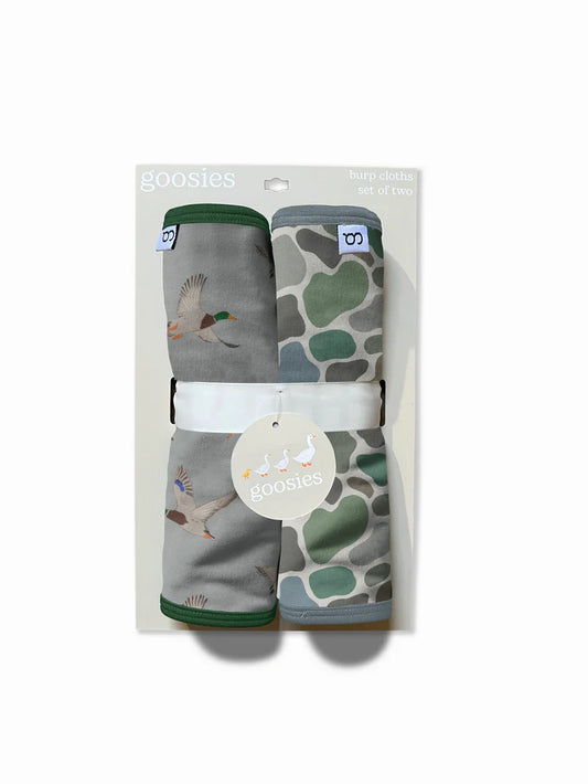Burp Cloth Set- Mallards