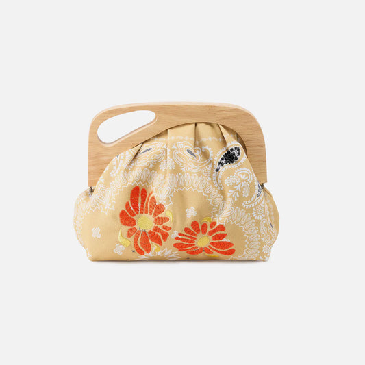 Dakota Print Clutch - Sunset Bandana
