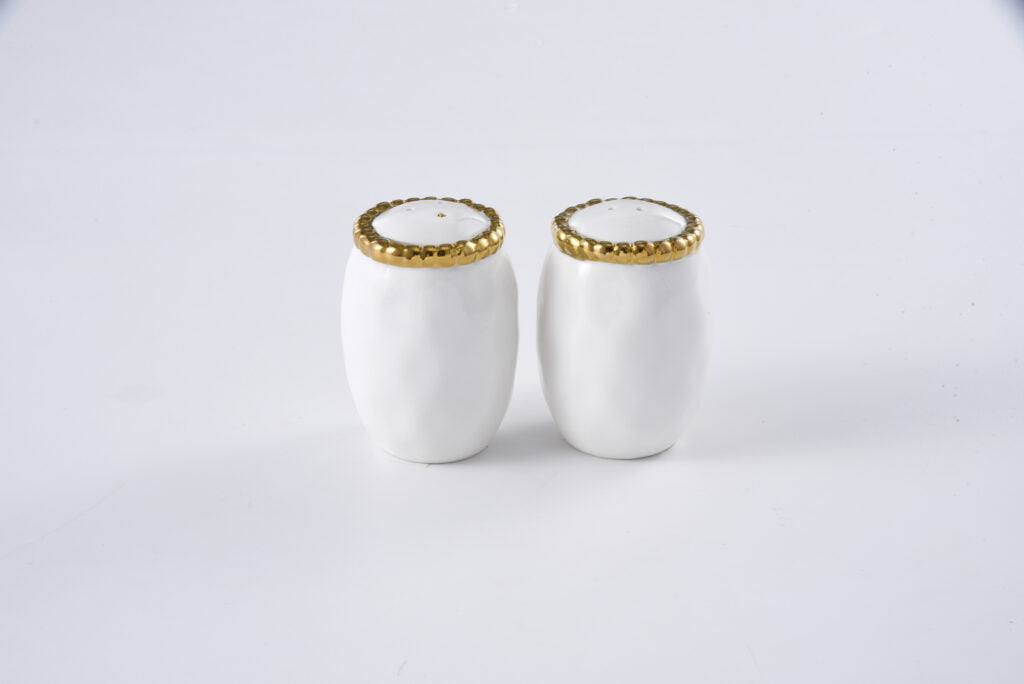 Salt & Pepper Shakers - Golden Salerno