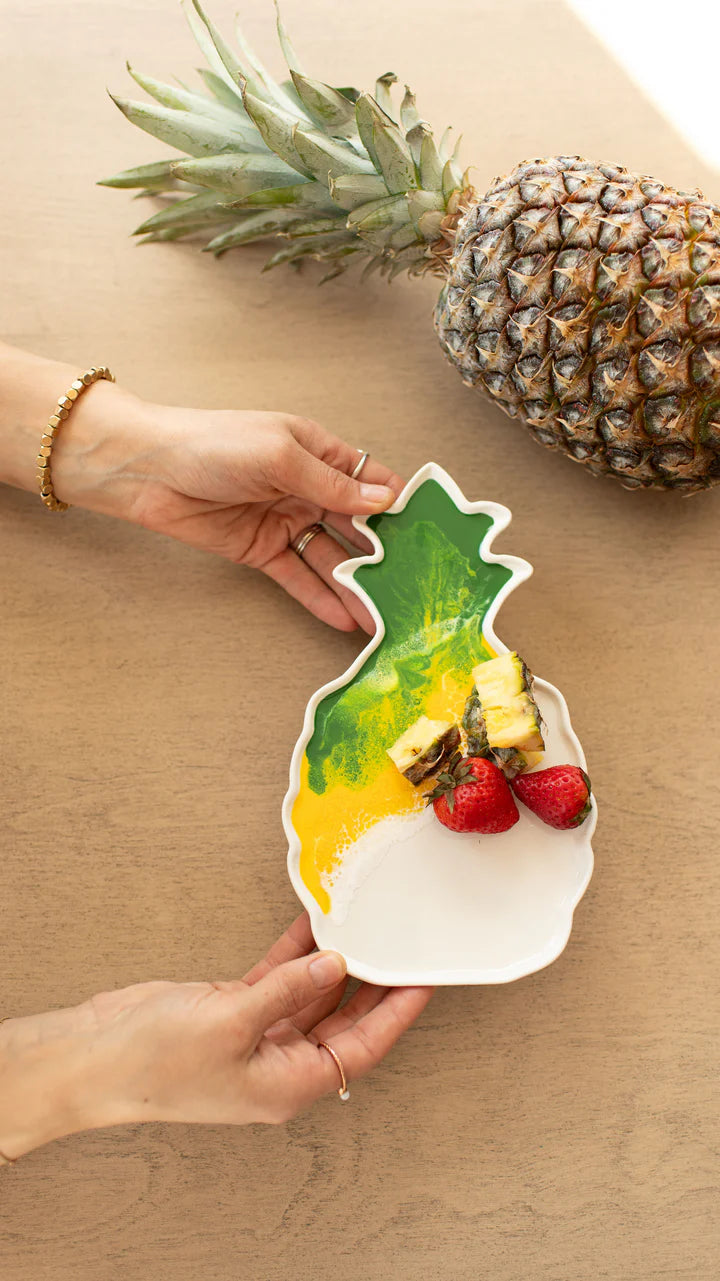 Pineapple Ceramic Tray