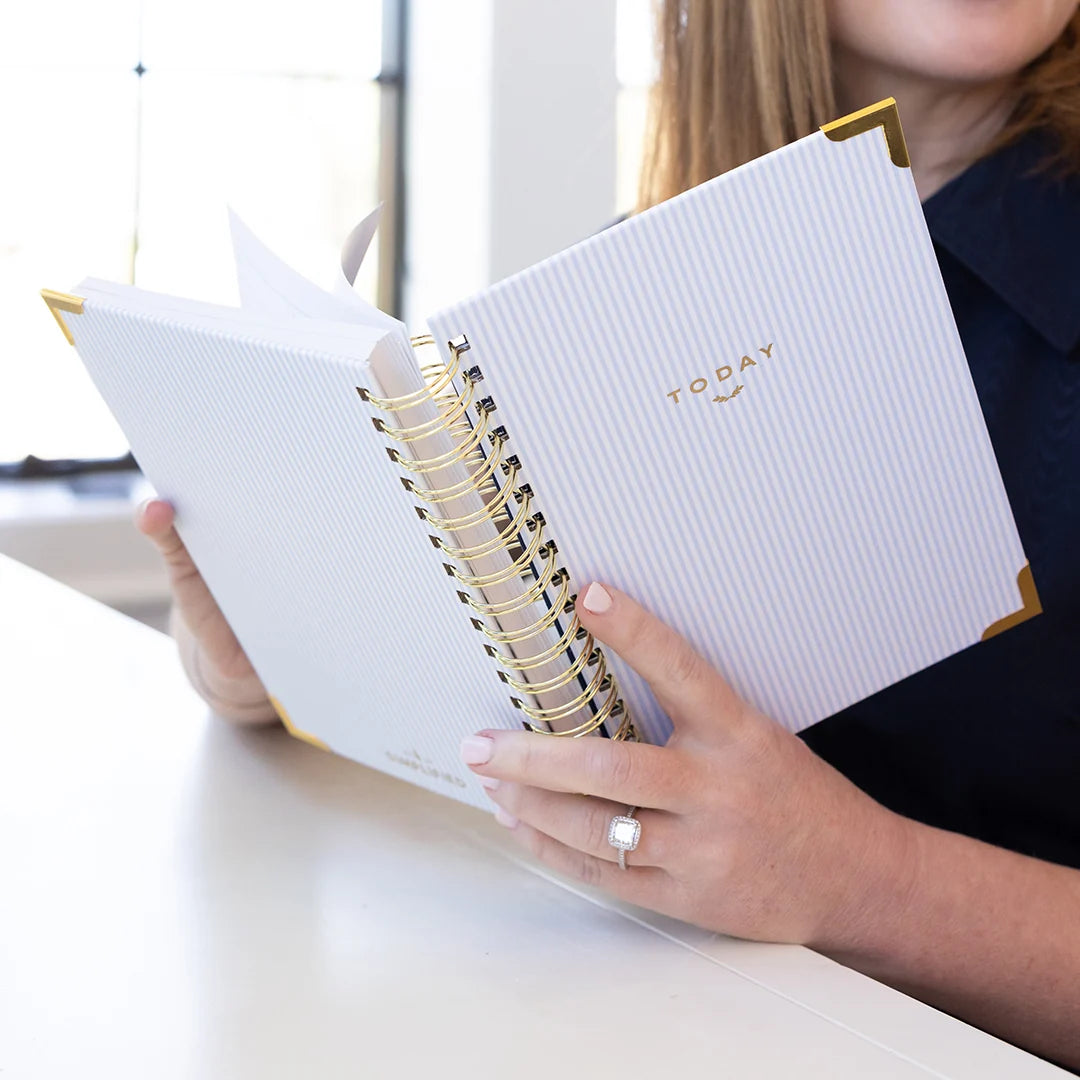 Undated Spiral Daily Simplified Planner