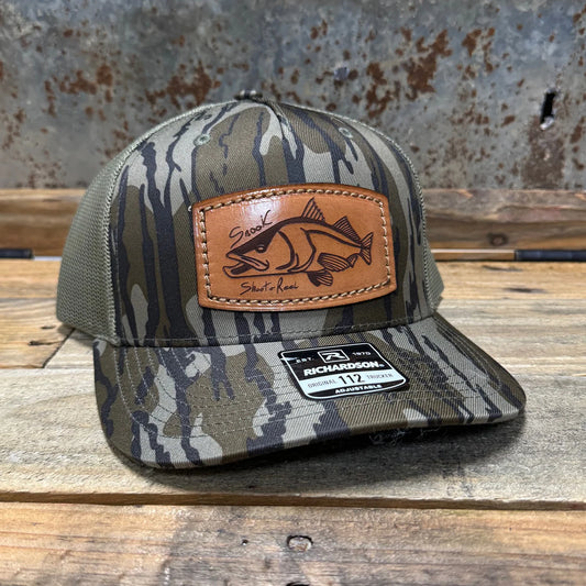 Old's Cool Brackish White Snook Patch Hat