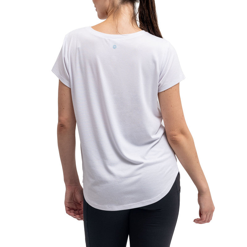 Dream Tee White Loungewear Top