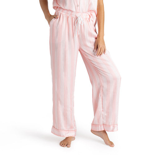 Slumber Party Satin Pajama Pants