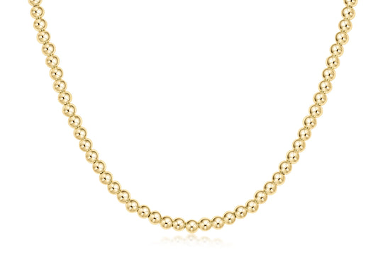 17" Choker Classic Gold 2.5mm Bead